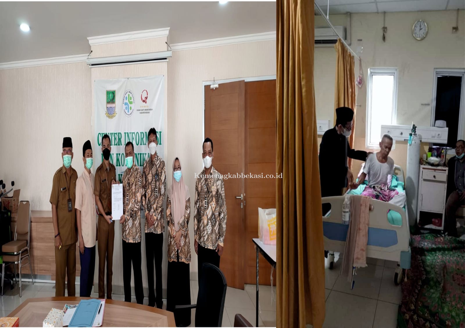 Layani Bimbingan Dan Penyuluhan Di Rumah Sakit, Penyuluh Agama Islam Kabupaten Bekasi Terjunkan Tim Rohaniawan
