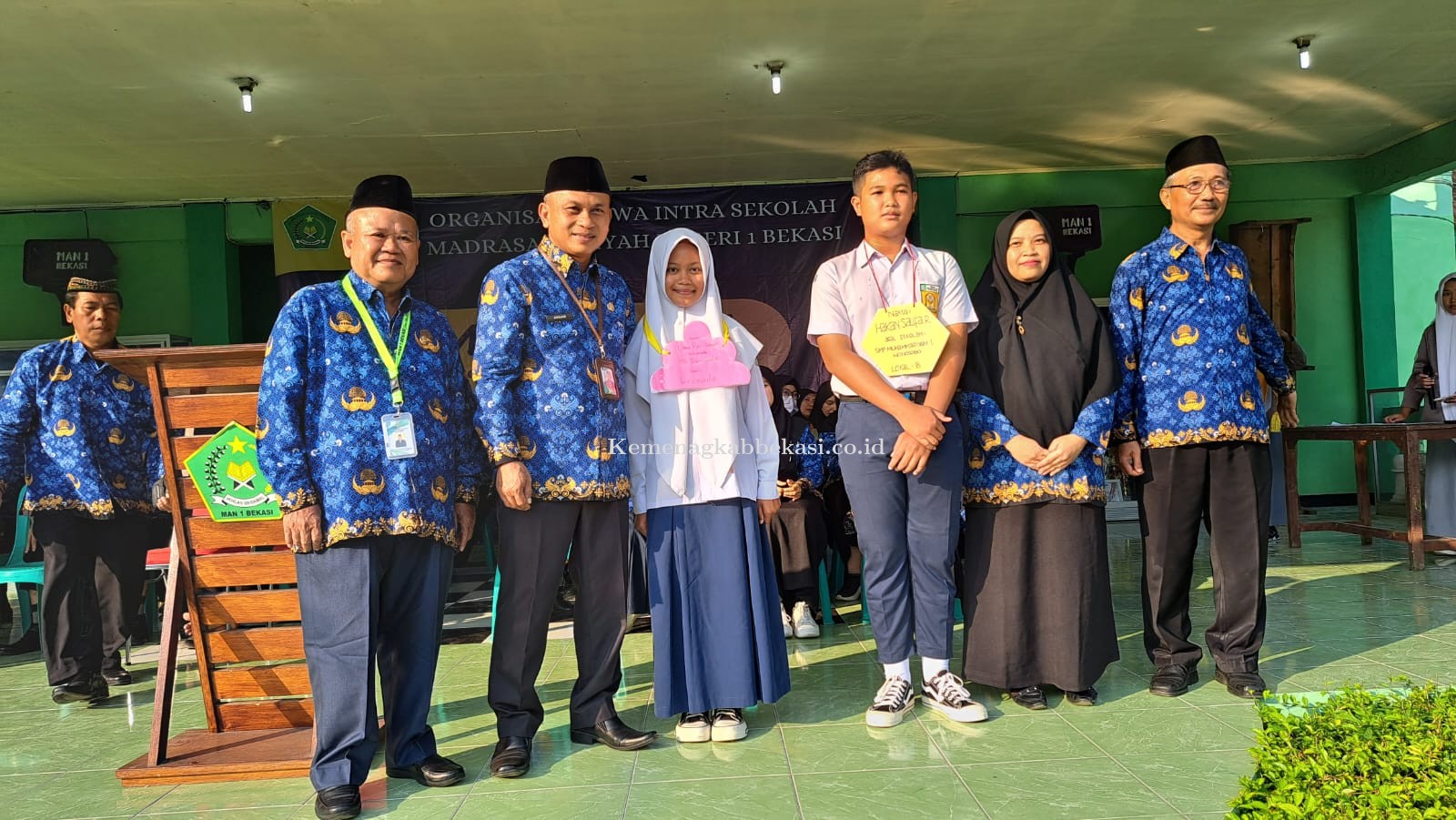 Kankemenag Kab Bekasi Resmi buka Matsama MAN 1 Bekasi dan Ingatkan Rasa Bersyukur