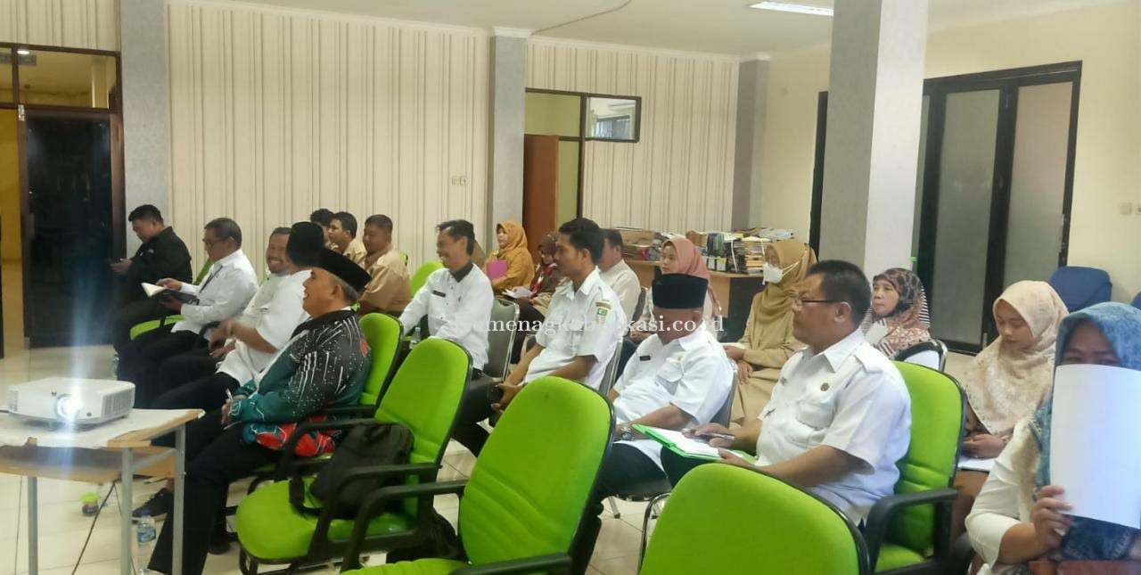 KEMENAG KAB. BEKASI LAKUKAN TEKNIKAL MEETING JAMBORE MADRASAH TINGKAT PROVINSI JAWA BARAT 2023
