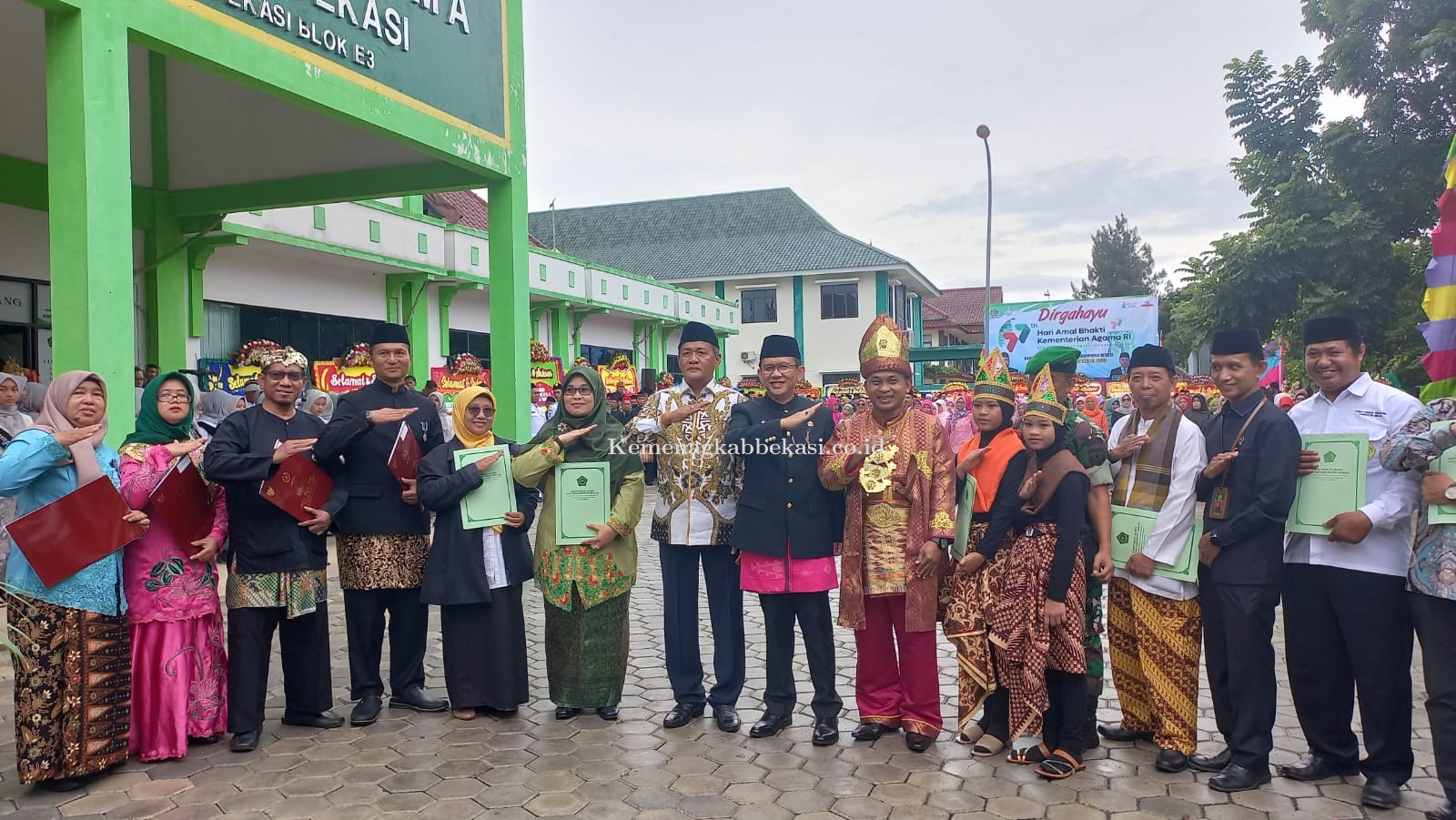 Pesan Khusus Pj. Bupati Bekasi dalam Peringatan HAB Kementerian Agama Ke -77 Tingkat Kabupaten Bekasi : Bersama Cegah Stunting.